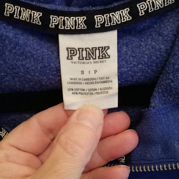 Victoria's Secret Pink Hoodie Leopard P size small - Picture 6 of 8